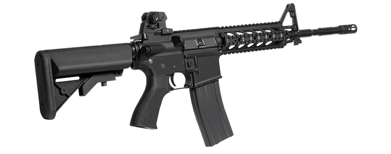 G G Airsoft Rifle Cm16 Raider L Black Sw 1