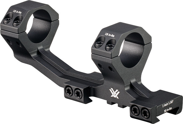 VORTEX Sport Cantilever Offset Rings 1.5" Center Scope Height