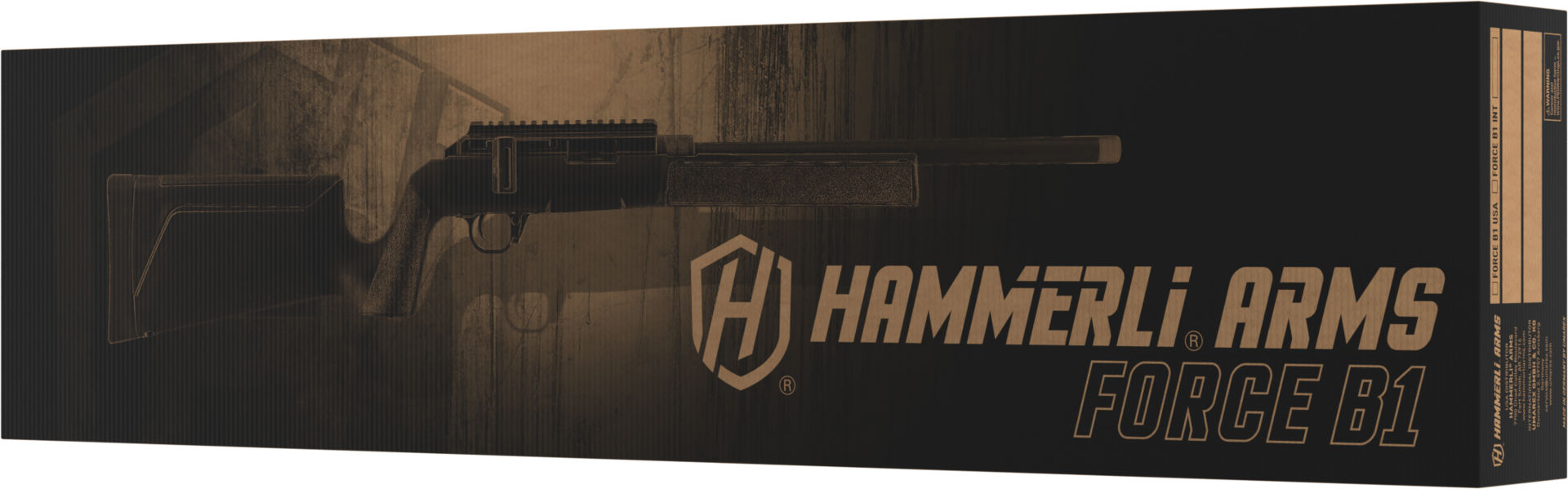 HAMMERLI  ARMS Rifle Force B1 .22 Wood Antique