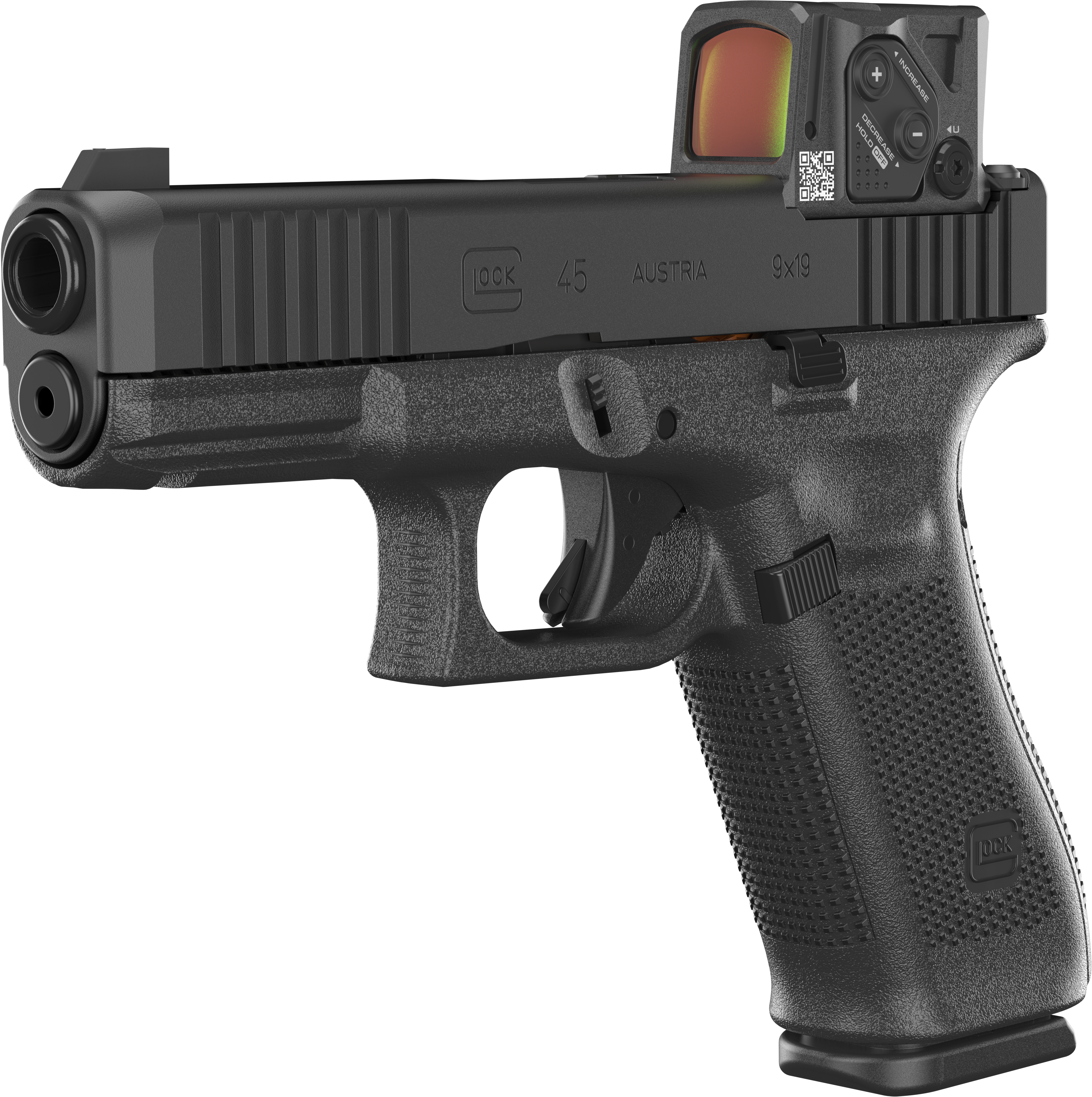 GLOCK Handgun G45 Gen5 A-Cut (MOS 08/FS/Combo)