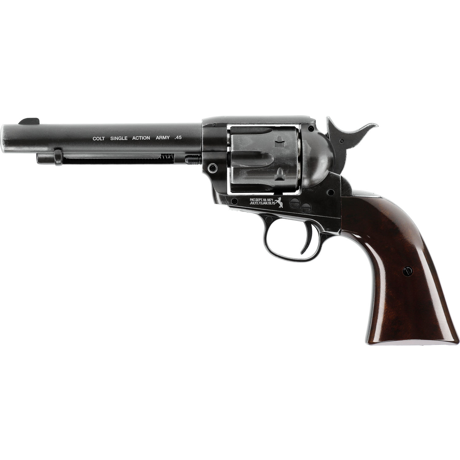 COLT (Umarex) CO2 Airgun Replica SAA .45 - 5.5" 4.5mm BB 3J Antique