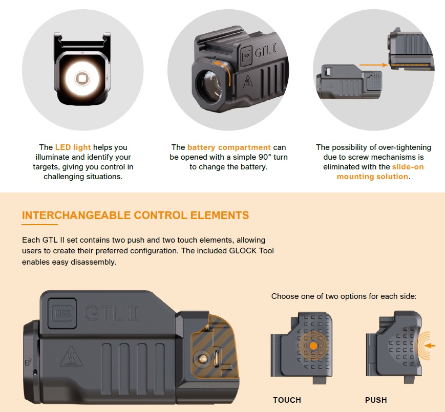 GLOCK Tactical Light II (GTL II)